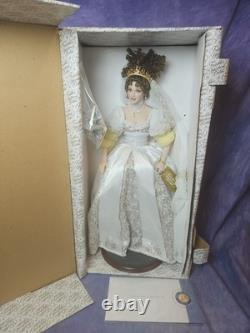 Franklin Mint Natalia The Faberge Spring Bride. Porcelain Doll. COA. Box. NRFB