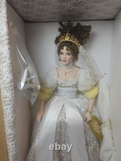 Franklin Mint Natalia The Faberge Spring Bride. Porcelain Doll. COA. Box. NRFB