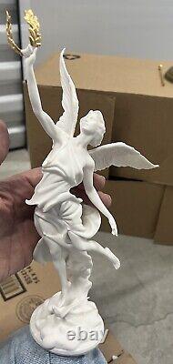 Franklin Mint Olympia white porcelain figurine 1988 Olympics M S Anderson EXC