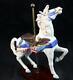 Franklin Mint PATRIOT HORSE TREASURY OF CAROUSEL ART Figurine GREAT CONDITION