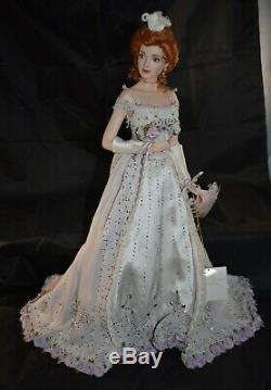 Franklin Mint PEARL THE GIBSON DEBUTANTE Porcelain Doll Limited Edition