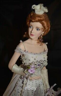 Franklin Mint PEARL THE GIBSON DEBUTANTE Porcelain Doll Limited Edition