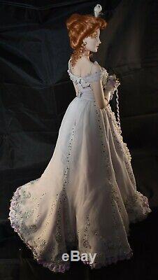 Franklin Mint PEARL THE GIBSON DEBUTANTE Porcelain Doll Limited Edition