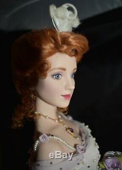 Franklin Mint PEARL THE GIBSON DEBUTANTE Porcelain Doll Limited Edition