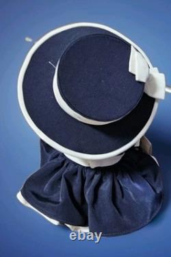 Franklin Mint? PRINCESS DIANA Wales LADY DI Portrait Baby Doll NAVY HAT
