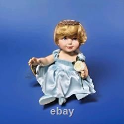 Franklin Mint? PRINCESS DIANA Wales LADY DI Portrait Baby Doll TURQUOISE
