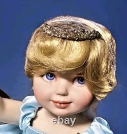 Franklin Mint? PRINCESS DIANA Wales LADY DI Portrait Baby Doll TURQUOISE