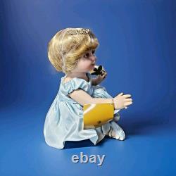 Franklin Mint? PRINCESS DIANA Wales LADY DI Portrait Baby Doll TURQUOISE
