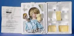 Franklin Mint? PRINCESS DIANA Wales LADY DI Portrait Baby Doll TURQUOISE