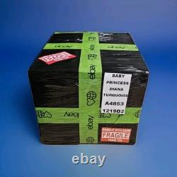 Franklin Mint? PRINCESS DIANA Wales LADY DI Portrait Baby Doll TURQUOISE