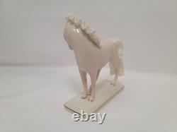 Franklin Mint Pink White Lace Porcelain Unicorn Treasury Figurine David Cornell