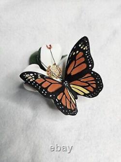 Franklin Mint Porcelain 13 Butterflies of the World