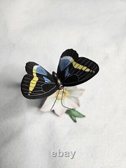 Franklin Mint Porcelain 13 Butterflies of the World