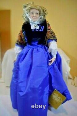 Franklin Mint Porcelain 19 AUNT PITTYPAT DOLL 1994 Gone With the Wind (g0221)