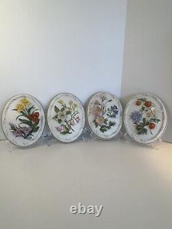 Franklin Mint Porcelain All Four Seasons Maureen Jensen 3d Floral Wall Art 1982