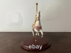 Franklin Mint Porcelain Carousel Horse Collectible- Carousel Magic 1987
