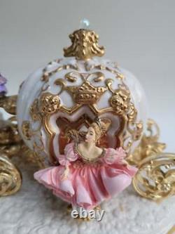 Franklin Mint Porcelain Disney Cinderella's Magical Moment Carriage Sculpture