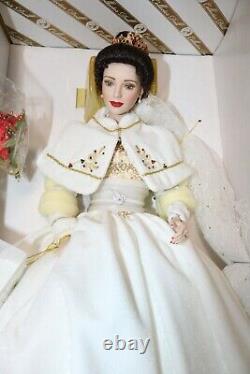 Franklin Mint Porcelain Doll Katerina Holiday Bride Faberge