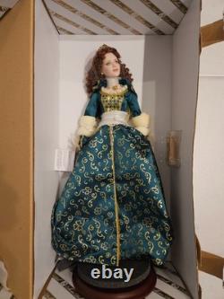 Franklin Mint Porcelain Doll Shauna Princess Of Blarney Castle New with COA