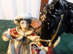 Franklin Mint Porcelain Figurine My Spirit Unconquered-Caroline Young-A2921