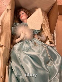 Franklin Mint Porcelain Gibson Girl Night at the Opera Doll