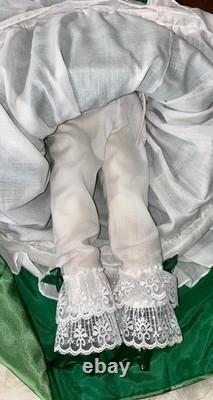 Franklin Mint Porcelain Golden Anniversary Doll Scarlett O'Hara, 22 in, 1988