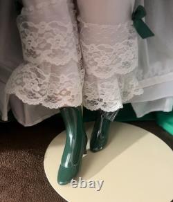 Franklin Mint Porcelain Golden Anniversary Doll Scarlett O'Hara, 22 in, 1988