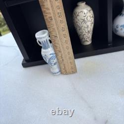 Franklin Mint Porcelain Imperial Dynasty Mini Vase Set Complete Set Japan 1980