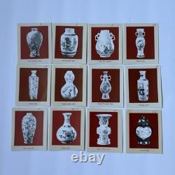 Franklin Mint Porcelain Imperial Dynasty Mini Vase Set Complete Set Japan 1980