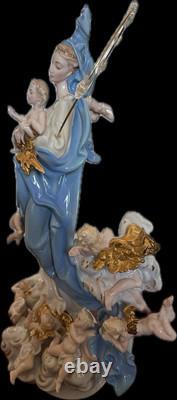 Franklin Mint Porcelain Ltd. Ed. Vatican Museum Figurine. Mary Queen Of Heaven