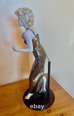 Franklin Mint Porcelain Marilyn Monroe Doll Singing Happy Birthday to JFK