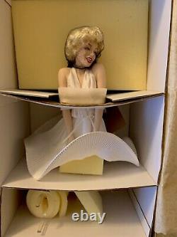 Franklin Mint Porcelain Marilyn Monroe Seven Year Itch Doll Brand New & COA