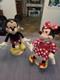 Franklin Mint Porcelain Mickey And Minnie Mouse Figures