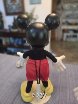 Franklin Mint Porcelain Mickey And Minnie Mouse Figures