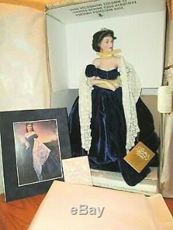 Franklin Mint Porcelain Portrait Scarlett NRFB COA Complete