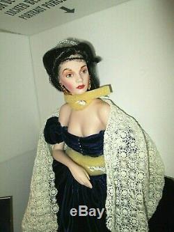 Franklin Mint Porcelain Portrait Scarlett NRFB COA Complete