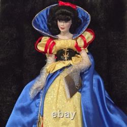 Franklin Mint Porcelain Snow White Doll Heirloom Collectible Open Box