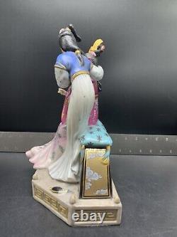 Franklin Mint Porcelain Statuette Sisters Of Spring Art By Caroline Young