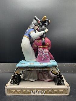 Franklin Mint Porcelain Statuette Sisters Of Spring Art By Caroline Young