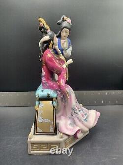 Franklin Mint Porcelain Statuette Sisters Of Spring Art By Caroline Young