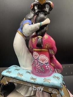 Franklin Mint Porcelain Statuette Sisters Of Spring Art By Caroline Young