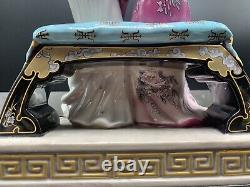 Franklin Mint Porcelain Statuette Sisters Of Spring Art By Caroline Young