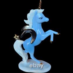 Franklin Mint Porcelain Unicorn Where Love Shines Bright Figurine Collectible Bo