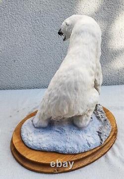 Franklin Mint Porcelian Polar Bear