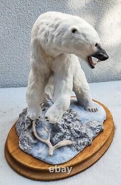 Franklin Mint Porcelian Polar Bear