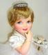 Franklin Mint Princess Diana Baby Doll Precious In Pearls Mint Condition