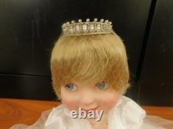 Franklin Mint Princess Diana Baby Doll Precious In Pearls Mint Condition
