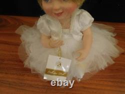Franklin Mint Princess Diana Baby Doll Precious In Pearls Mint Condition