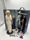 Franklin Mint Princess Diana Doll, Carrying Case Trunk, Outfits & Accessories