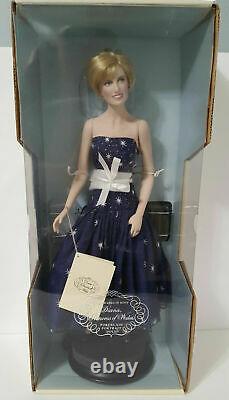 Franklin Mint Princess Diana Doll ENCHANTMENT Porcelain Doll NIB